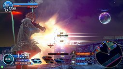 画像集#013のサムネイル/「ガンスリンガー ストラトス2」が稼働開始。オープニングセレモニーには,ふなっしーが応援に駆けつけたなっしー!