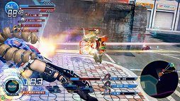 画像集#015のサムネイル/「ガンスリンガー ストラトス2」が稼働開始。オープニングセレモニーには,ふなっしーが応援に駆けつけたなっしー!