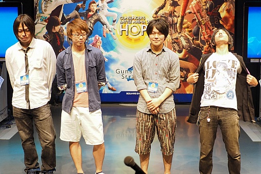 画像集#013のサムネイル/「ガンスリンガーストラトス2」公式大会「GUNSLINGER’S BATTLE ARENA -HOPE-」をレポート。優勝チーム「にょん」のミニインタビューも掲載