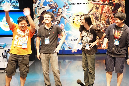 画像集#014のサムネイル/「ガンスリンガーストラトス2」公式大会「GUNSLINGER’S BATTLE ARENA -HOPE-」をレポート。優勝チーム「にょん」のミニインタビューも掲載