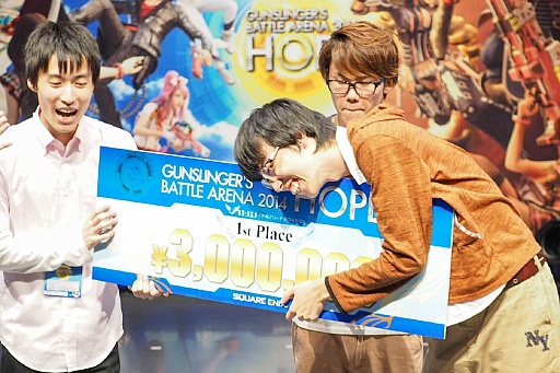 画像集#043のサムネイル/「ガンスリンガーストラトス2」公式大会「GUNSLINGER’S BATTLE ARENA -HOPE-」をレポート。優勝チーム「にょん」のミニインタビューも掲載