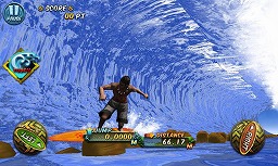 画像ギャラリー No.002のサムネイル画像 / サーフィンをテーマにしたスマホ向けアプリ「Ancient Surfer」が配信開始