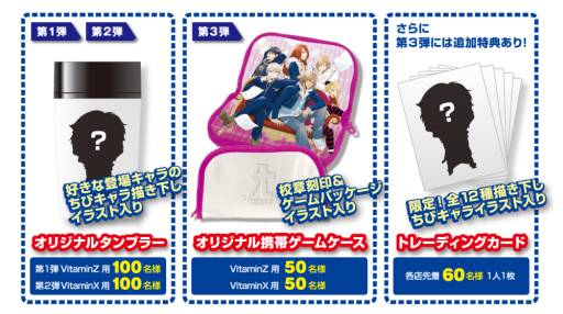 ���������꡼ No.002�Υ���ͥ������ / ��VitaminZ Revolution�ס�VitaminX Evolution Plus�פ�����ʣ�祫�ե�����Υ������å״�褬12��6���˳���