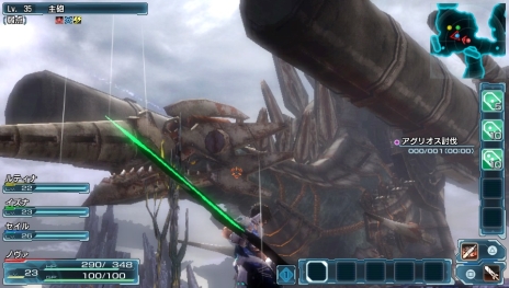 画像ギャラリー No.003のサムネイル画像 / 「ファンタシースター ノヴァ」の体験版では，ギガンテス「アグリオス」との戦闘が可能。配信は8月12日