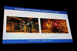 画像集#018のサムネイル/角川ゲームスが「KADOKAWA GAME STUDIO MEDIA BRIEFING 2013 AUTUMN」を開催。「艦これ改（仮）」および「NAtURAL DOCtRINE」が正式発表された会場の模様をレポート