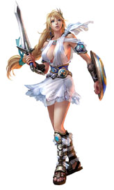 ���������꡼ No.003�Υ���ͥ������ / ��SOULCALIBUR Lost Swords�פΥȥ쥤�顼�������ˡ��¥ƥ��Ȥǻ��ѤǤ���3�ͤΥ���饯����������å����褦
