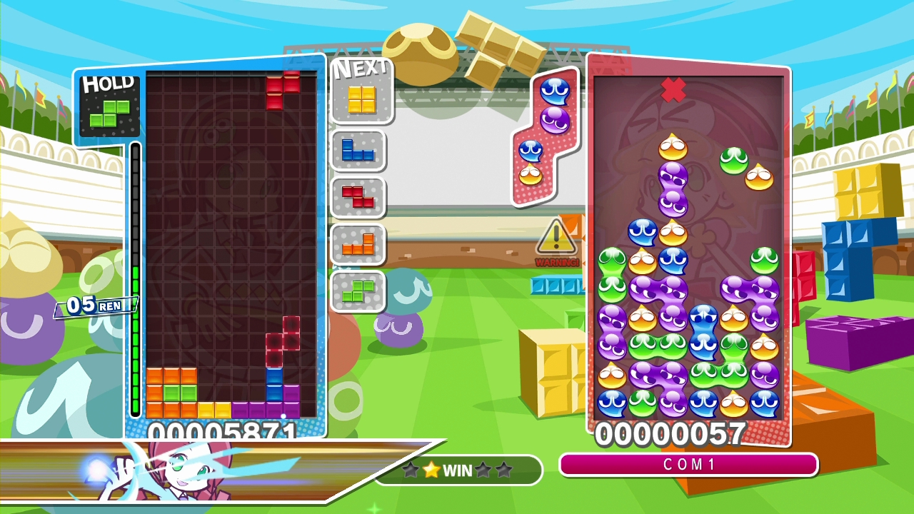 画像集 002 ぷよぷよテトリス の新ルールを紹介 ぷよぷよとテトリスで対戦する
