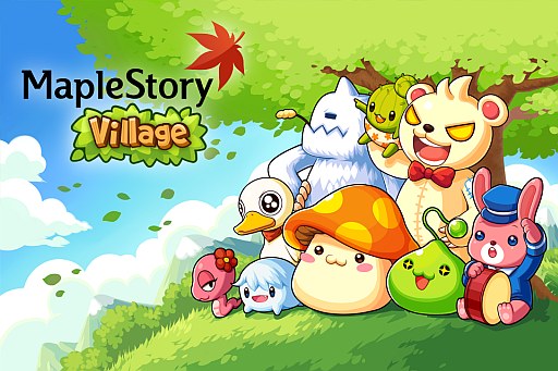 画像ギャラリー No.001のサムネイル画像 / 「メイプルストーリー」のモンスターたちと村作りをするSLG「LINE MapleStory Village」が配信開始
