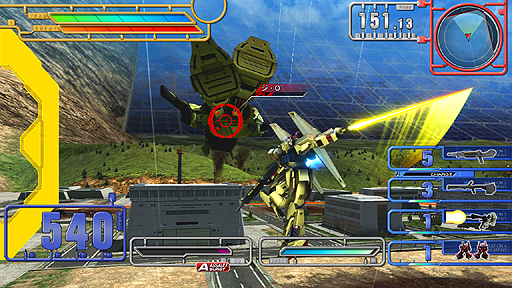 Ps3版 機動戦士ガンダム Extreme Vs Full Boost 初回特典としてプラモデルの ランナー をイメージした新たなゲージデザインを追加