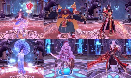 画像ギャラリー No.002のサムネイル画像 / 「幻想神域 -Cross to Fate-」，幻神殿堂に新ルート「幽闇の座」が8月15日に実装