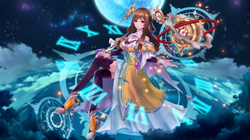 画像ギャラリー No.004のサムネイル画像 / 「幻想神域 -Cross to Fate-」に過去を司る新幻神「絶対なる運命神・ウルズ」が登場