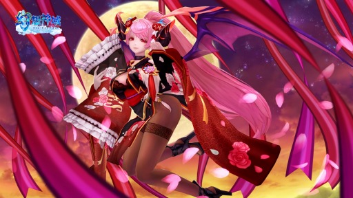 画像ギャラリー No.001のサムネイル画像 / 「幻想神域」に新年幻神「花宴の魅魔・サキュバス」が登場。幻神バトルイベント「冥界の宝玉」が開幕