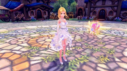 画像ギャラリー No.004のサムネイル画像 / 「幻想神域 -Another Fate-」,武器アバターのシニスターワンドとマントアバターのファンタズムフェアリーが登場