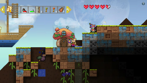 画像ギャラリー No.002のサムネイル画像 / 素材を集めて自由に船を作る「エアシップQ」のインプレッションをお届け。ものづくりの魅力に溢れた冒険に旅立とう