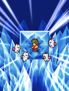 ���������꡼ No.005�Υ���ͥ������ / Android�ǡ�PICTLOGICA FINAL FANTASY�פ����������ӥ��������������ȡ���FF�ץ��꡼���Υɥåȳ���ơ��ޤˤ����ѥ���RPG