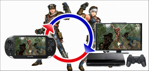 画像集#004のサムネイル/PS Vita版「モンスターハンター フロンティアG」の正式サービス開始が迫る。初となる携帯ゲーム機展開について杉浦一徳氏と木本龍己氏に聞いた