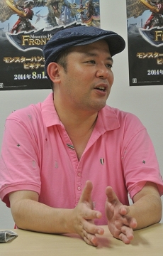 画像集#016のサムネイル/PS Vita版「モンスターハンター フロンティアG」の正式サービス開始が迫る。初となる携帯ゲーム機展開について杉浦一徳氏と木本龍己氏に聞いた