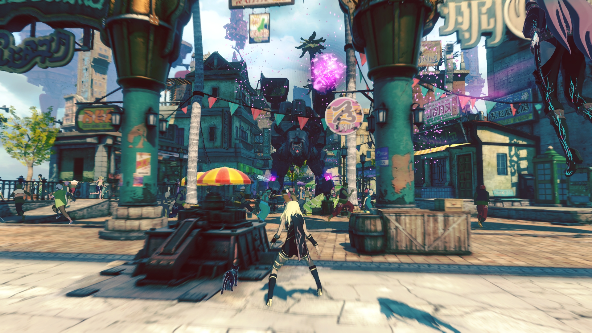 画像集 005 16 前作からパワーアップした Gravity Daze 2 の重力アクション