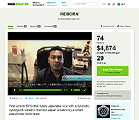 画像ギャラリー No.003のサムネイル画像 / “宮本武蔵”にフォーカスしたサイバーパンクアクションRPG「REBORN」が,Kickstarterで出資受付をスタート