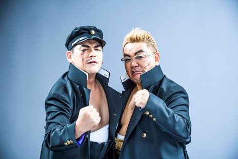 画像ギャラリー No.002のサムネイル画像 / 「魁!!男塾 〜日本よ、これが男である!〜」芸人の「サンドウィッチマン」の2人をプレイアブルキャラクターとして使用できるプロダクトコードが,初回特典として封入されることが明らかに