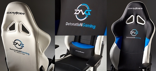 画像ギャラリー No.007のサムネイル画像 / DXRacer,DetonatioN Gamingとコラボによるゲーマー向けチェアを発売