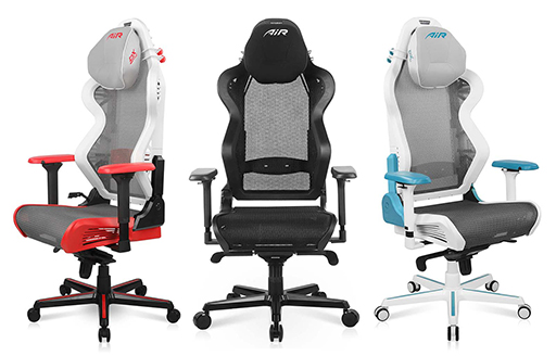 画像ギャラリー No.007のサムネイル画像 / DXRacerがゲーマー向けチェア「AIR」シリーズを発売。座面や背もたれにメッシュ素材を採用する