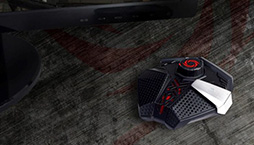 画像ギャラリー No.003のサムネイル画像 / AVerMediaからゲーマー向け卓上マイク「Aegis GM310」が登場。スピーカーの音声がマイクに入ることを低減する機能を搭載