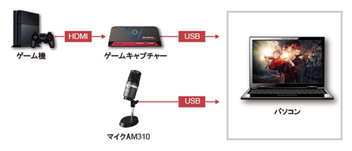 画像ギャラリー No.010のサムネイル画像 / AVerMedia,ゲーム実況向けのUSB接続型マイク「AM310」を国内発売