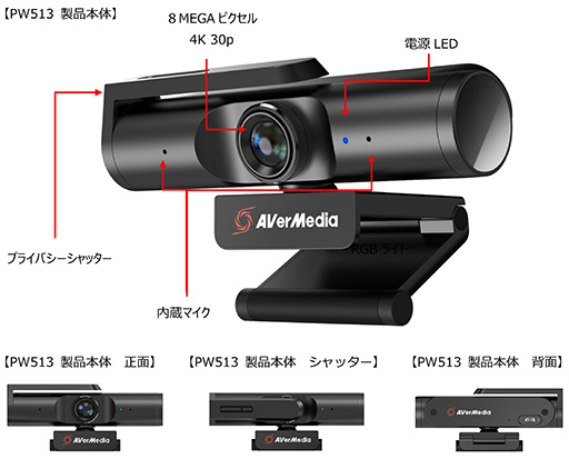 ꡼ No.001 | 4K/30fpsϿǤ¶ۿWeb餬AVerMediaо