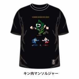 画像ギャラリー No.003のサムネイル画像 / 「ロックマン」と「キン肉マン」がコラボしたTシャツが6月に発売