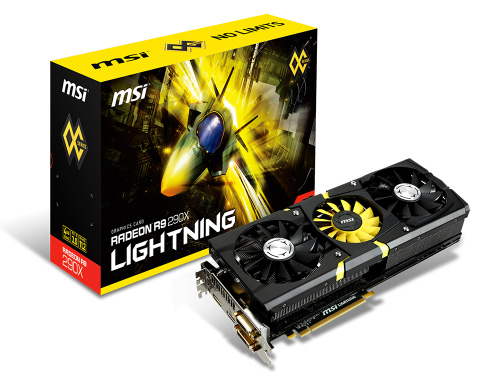 ������#001�Υ���ͥ���/MSI���ϥ�����ɻָ��Ρ�R9 290X Lightning�פ�ȯ�䡣��Twin Frozr IV Advanced����ܤΥ����ޡ�����R9 280��ܥ����ɤ�
