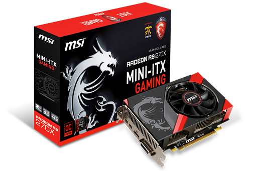 ������#003�Υ���ͥ���/3����Ϣ³��Radeon��ܥ����ɥץ쥼��ȡ�1��MSI��R9 270X GAMING 2G ITX��