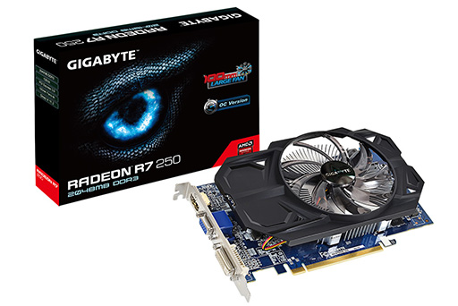 ������#001�Υ���ͥ���/GIGABYTE����OC��R7 250��ܥ����ɤ�ȯ�䡣���ʤ�1��1000������