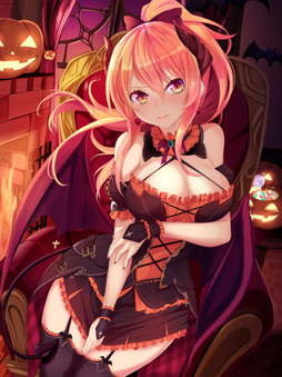 画像ギャラリー No.003のサムネイル画像 / 「アンジュ・ヴィエルジュ」，ご機嫌カボチャを集めて限定衣装のURをもらおう