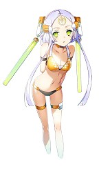 画像ギャラリー No.001のサムネイル画像 / 「アンジュ・ヴィエルジュ」，水着姿のレボ部メンバーが登場する「レイド版！レボ×エボ 夏の大撮影会」が開催