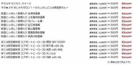 ���������꡼ No.002�Υ���ͥ������ / �֤ܤ��ϹҶ��������ץ��꡼���ʤɡ����˥å��ѥ�ɤ�3DS�����оݥ����ȥ뤬500�ߤˤʤ륻���뤬������