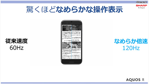 ���������꡼ No.025�Υ���ͥ������ / ��PR�ۥ��㡼�פκǿ����ޥۡ�AQUOS R�פϼ̿��⶯����TGS 2017���ǥץ������ޥ󤬻��ƥƥ��˥å������������ơ������٥�Ȥ��ݡ���