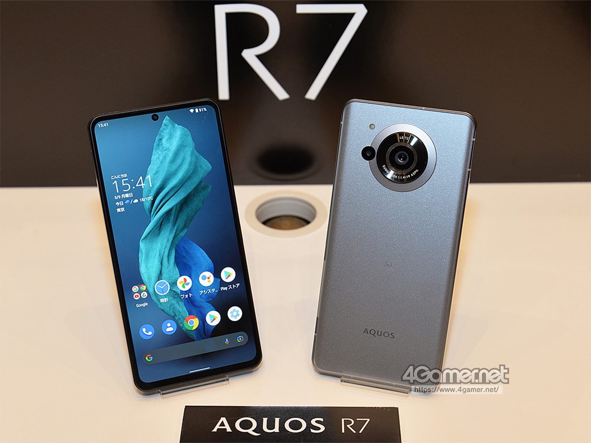 写真で見る「AQUOS R7」。カメラとディスプレイの2大強化ポイントを
