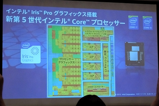 画像ギャラリー No.006のサムネイル画像 / グラフィックスニーズの8割をカバー可能に? Intel,Broadwell-Hの統合型GPU「Iris Pro Graphics 6200」の性能をアピール