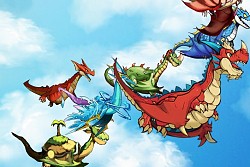 画像ギャラリー No.002のサムネイル画像 / 「ドドド!ドラゴン 〜七つの秘宝〜」限定ドラゴンをもらえる事前登録受付開始