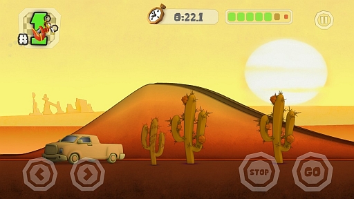 画像ギャラリー No.009のサムネイル画像 / シンプル操作で疾走感もバツグン！　iOS向け2Dレーシングゲーム「モトクロスエリート」を紹介する「（ほぼ）日刊スマホゲーム通信」第373回