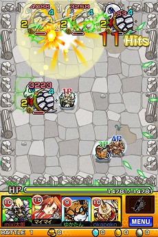 画像ギャラリー No.015のサムネイル画像 / ターゲットは「中二」? スマホなのにアドホック通信主体という,異端のひっぱりハンティングRPG「モンスターストライク」は共闘ゲームの新機軸になれるか