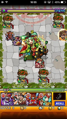 画像ギャラリー No.002のサムネイル画像 / 「モンスト」，イベントクエスト「英明なり、華将軍（究極）」に挑戦！　ガチャキャラ控えめなパーティでノーコンクリア