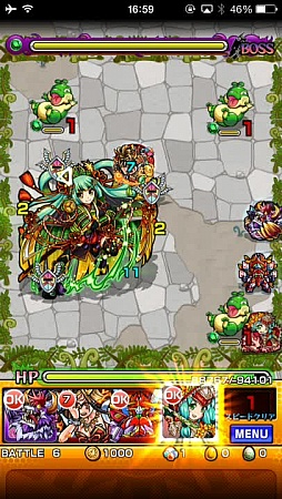 画像ギャラリー No.005のサムネイル画像 / 「モンスト」，イベントクエスト「英明なり、華将軍（究極）」に挑戦！　ガチャキャラ控えめなパーティでノーコンクリア