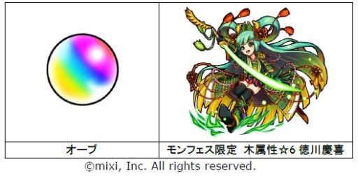 8月2日開催のイベント モンストフェスティバル の開催概要が発表 モンフェス限定木属性 6徳川慶喜 など限定キャラ5体を来場者にプレゼント