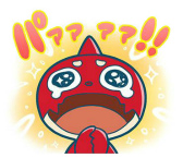 画像ギャラリー No.005のサムネイル画像 / 「モンスターストライク」,12月10日に公開される劇場版モンストを記念して,「オラゴン」のLINEスタンプを配信