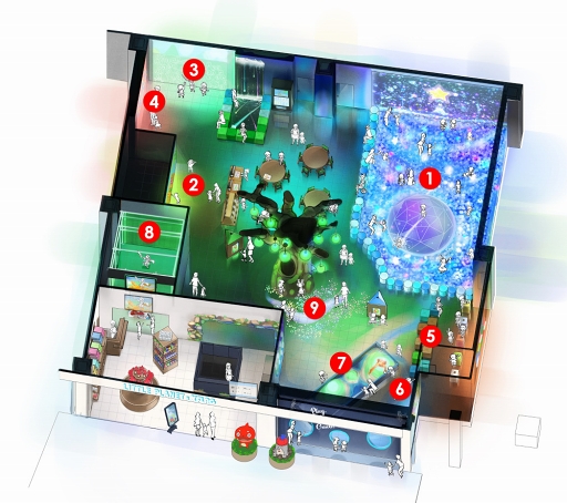 画像ギャラリー No.002のサムネイル画像 / 「Little Planet × XFLAG ダイバーシティ東京プラザ」の知育アトラクションの詳細を公開