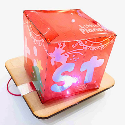 画像ギャラリー No.002のサムネイル画像 / 「モンスト」のデジタルテーマパーク「Little Planet×XFLAG ダイバーシティ東京プラザ」でクリスマスワークショップ開催