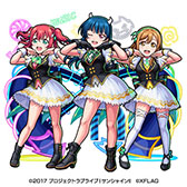 画像ギャラリー No.003のサムネイル画像 / 「モンスターストライク」×「ラブライブ!サンシャイン!!」コラボが6月26日にスタート。Aqours出演のアニメPVも公開に