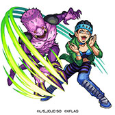 画像ギャラリー No.018のサムネイル画像 / 「モンスト」とアニメ「ジョジョの奇妙な冒険 ストーンオーシャン」の初コラボが7月15日に開始へ。空条徐倫,承太郎ら登場キャラ情報も公開